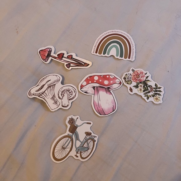 shroom random sticker assortment🤍 - Picture 2 of 2